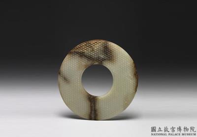 图片[2]-Bi Disc with rush mat pattern, Warring States Period to Western Han dynasty-China Archive